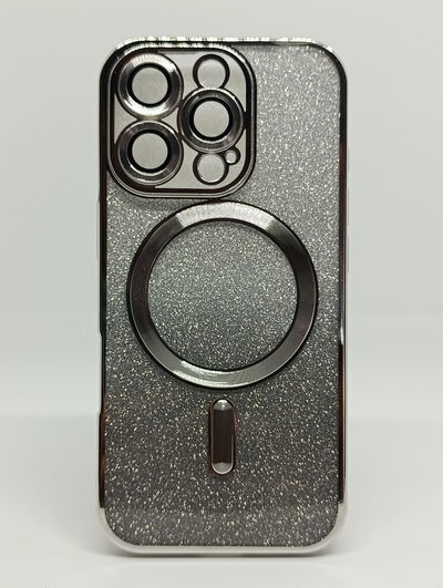 iPhone 16 Pro - Magsafe con brillo - Silver