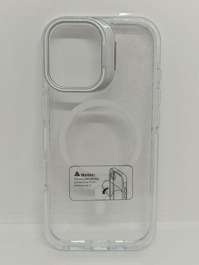 iPhone 17 - Magsafe antigolpe clear - White