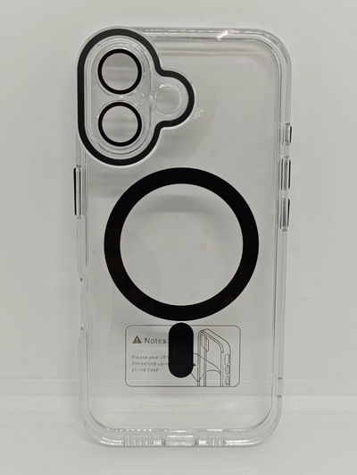 iPhone 16 - Magsafe transparente - Black
