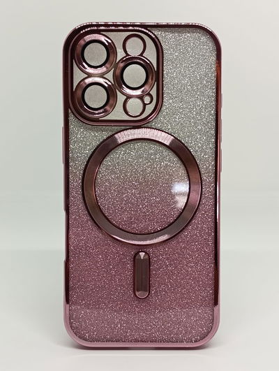 iPhone 16 Pro - Magsafe con brillo - Pink