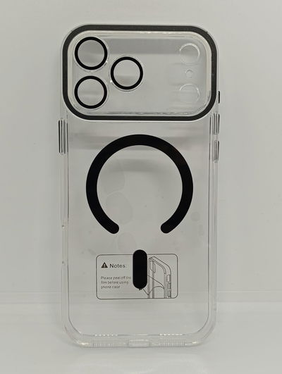 iPhone 17 Pro Max - Magsafe transparente - Black