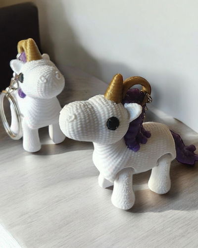 Llavero unicornio