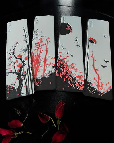 Señaladores Japan WhiteRed