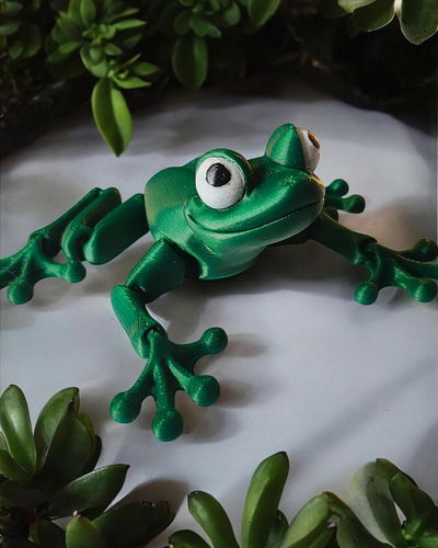 Figura flexi articulada rana