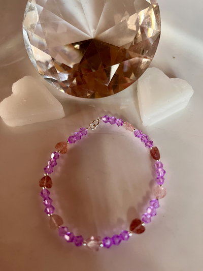 Pulsera Energía purpura