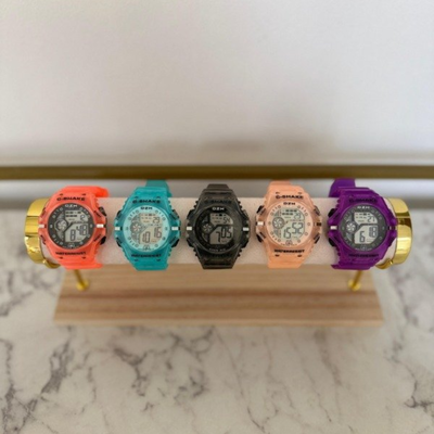 RELOJ SHAKE TURQUESA RESISTENTE AL AGUA