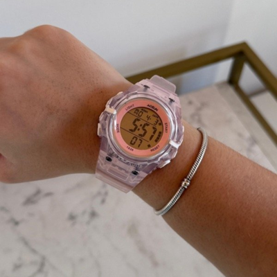 RELOJ AIME ROSA RESISTENTE AL AGUA