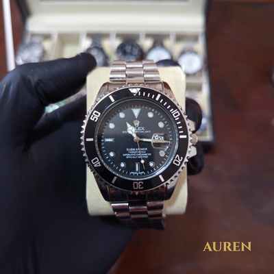 Reloj Rolex A+ Negro Metal Mod. 325N