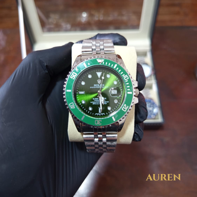 Reloj Rolex A+ Verde Metal 