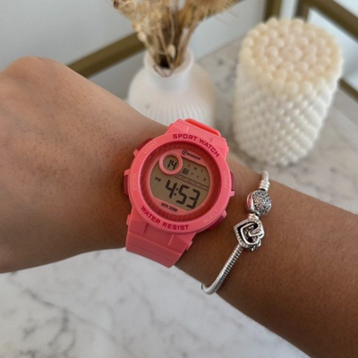 RELOJ REBECA ROSA RESISTENTE AL AGUA