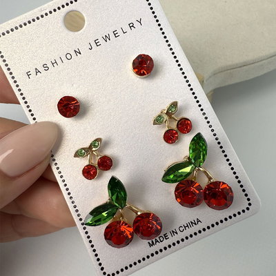 MIX DE AROS DORADOS CHERRY