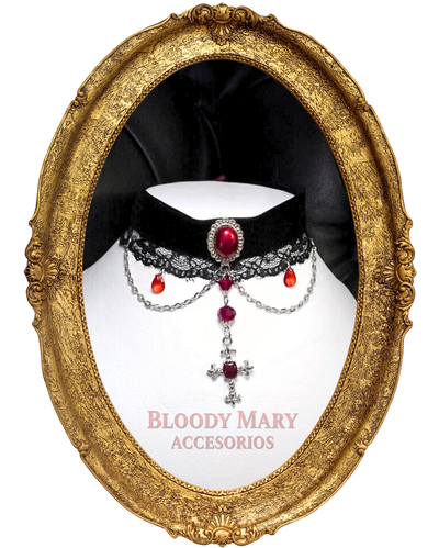 Choker Velvet Blood