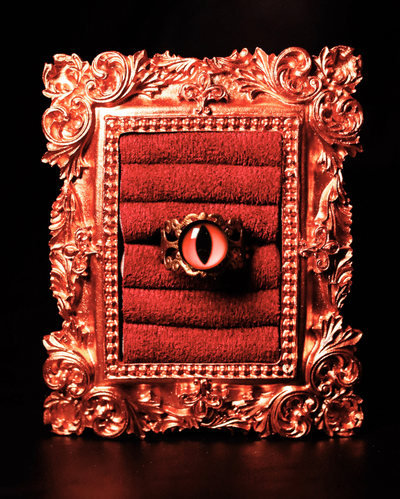 Anillo Ojo Rojo ajustable