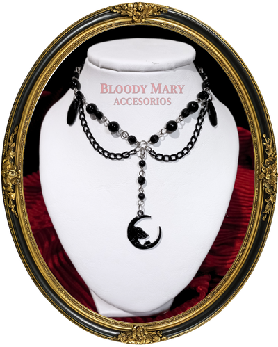 Collar Black Moon