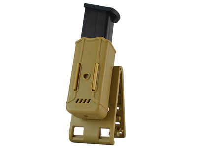 Porta cargador simple sin tapa de polímero