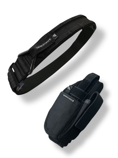Cinto rígido molle + pistolera universal 9mm molle