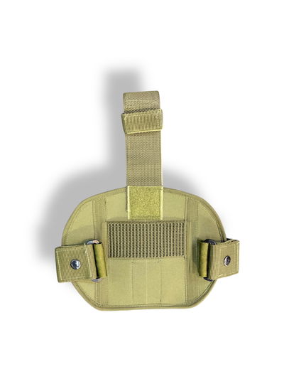 Paleta muslera adaptadora pistolera polimero agarre correaje