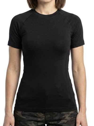 Remera militar lisa negra