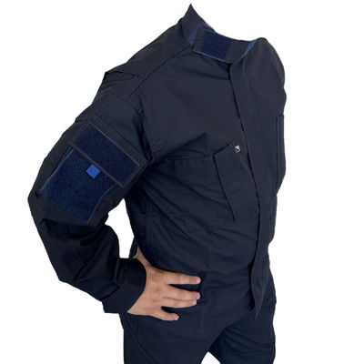 Chaqueta Táctica corte americano ripstop importado azul