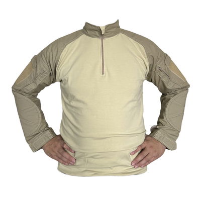 Remera de combate con cierre arena ripstop importado