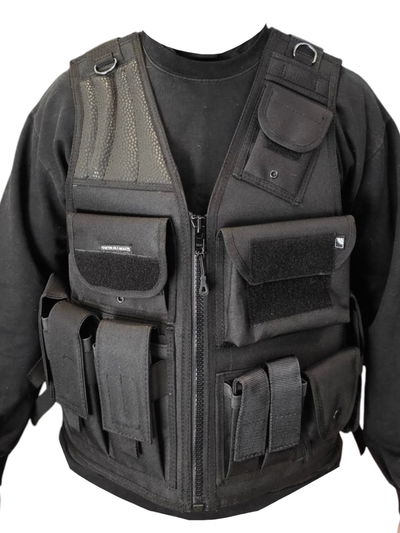 Chaleco de transporte con porta esposa