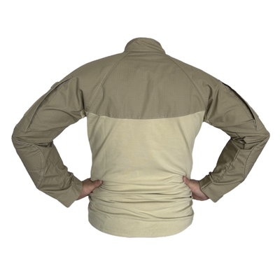 Remera de combate con cierre arena ripstop importado