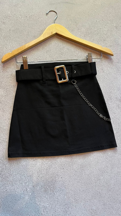 Pollera de gabardina