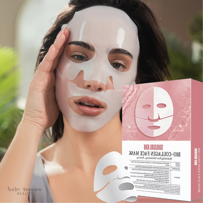 Mascarilla Facial de Bicolágeno 100% Absorbible