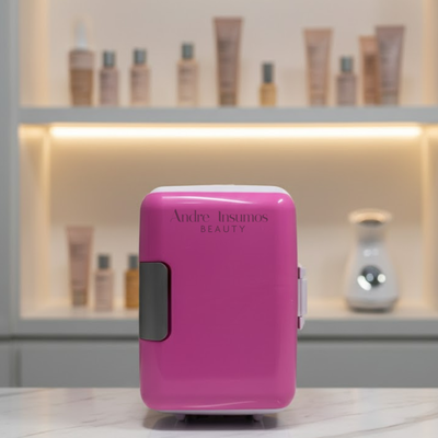 Mini Refrigerador Portátil 4L para Cosméticos y Skincare