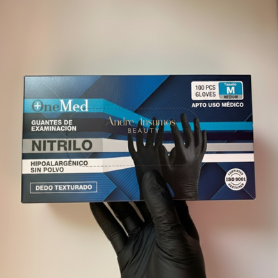 Guantes Nitrilo Antideslizantes 100u 