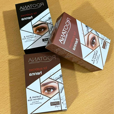 Henna Rootana para Cejas Profesional – Kit Completo