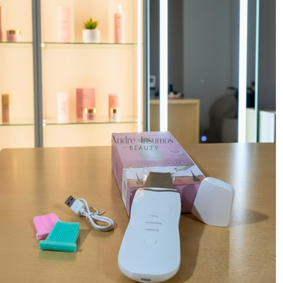 Espátula Facial Ultrasónica Lifting y Peeling Profesional