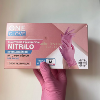 Guantes Nitrilo Antideslizantes 100u 