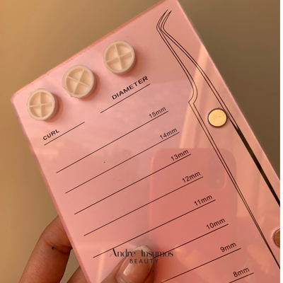 Paleta Acrílica para Extensión de Pestañas 