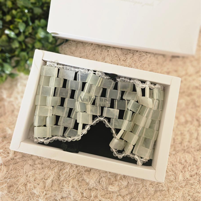 Máscara Antifaz de Jade para Ojos – Terapia Relax Profesional