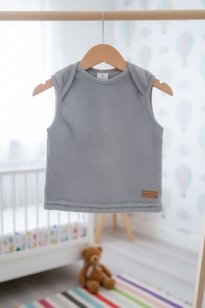 Chaleco Gris "Polar Soft"