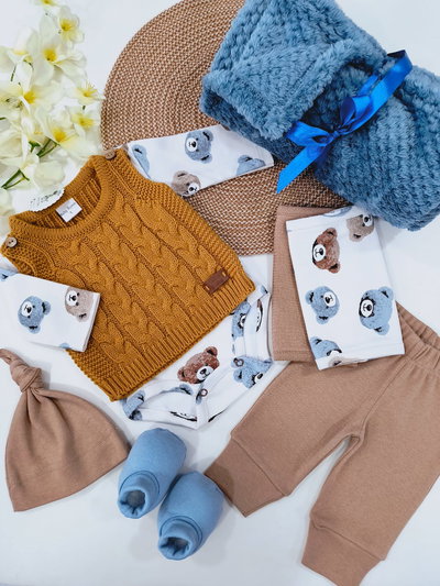 Box Valijita Bear Blue