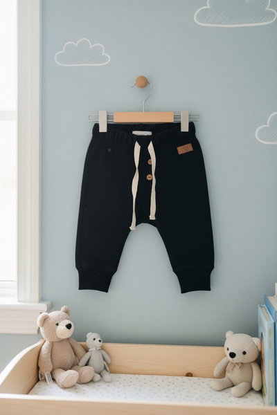 Jogger Black "Frisa"