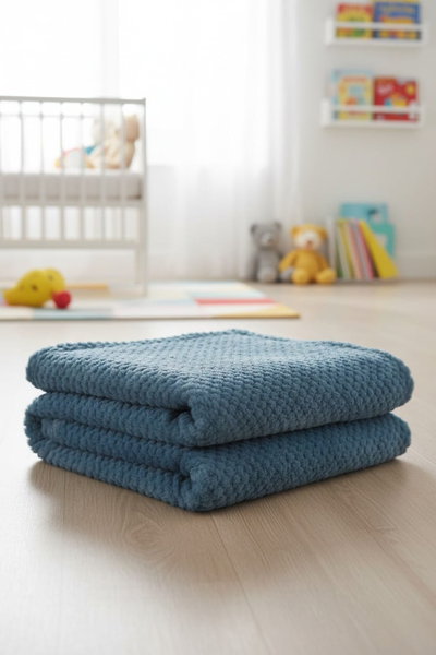 Manta Polar soft Blue