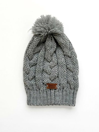 Gorro Gris "Tejido"