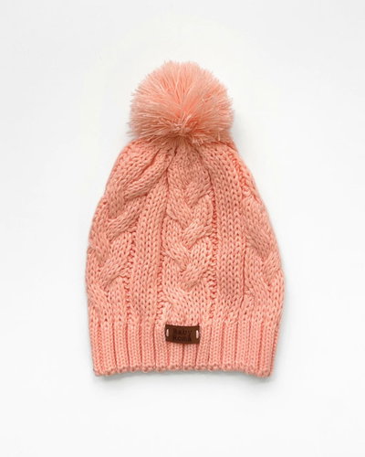 Gorro Coral "Tejido"