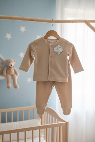 Conjunto Beige "Plush Simple"