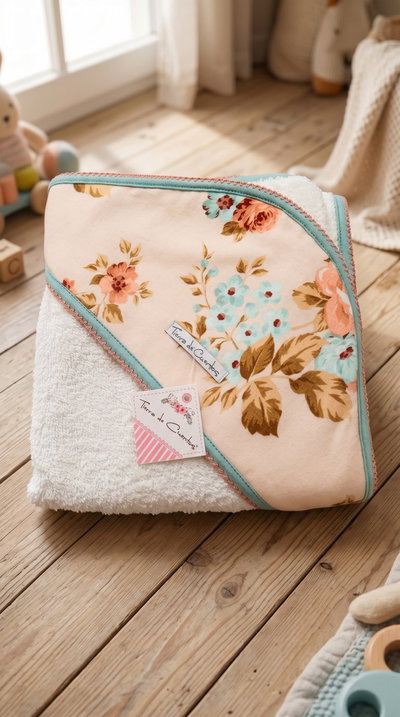 Toallón con capucha Magnolia