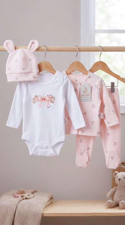 Conjunto Little Flower 