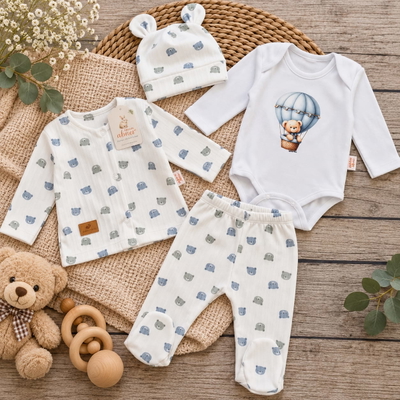 Conjunto Bear Blue