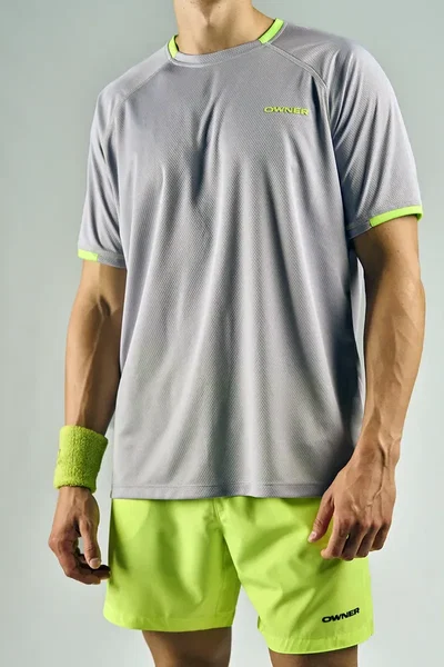 Remera Owner Smash Gris Perla