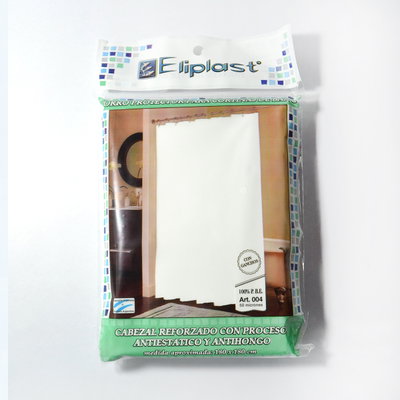 Protector Cortina de Baño 50 mic con Ganchos