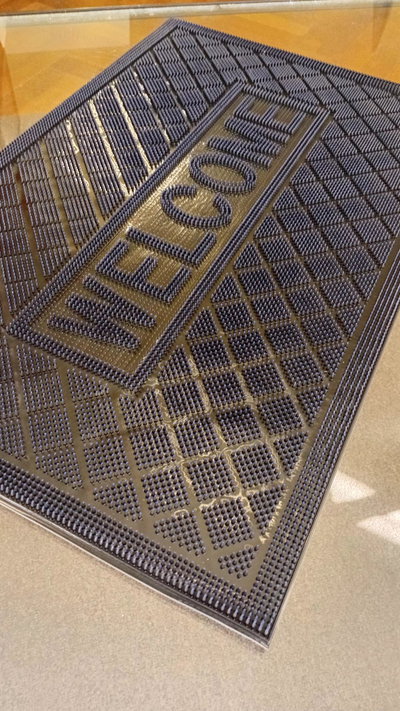 Alfombra Goma Welcome