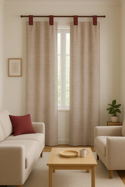 Cortinas Hawai x 2 Paños
