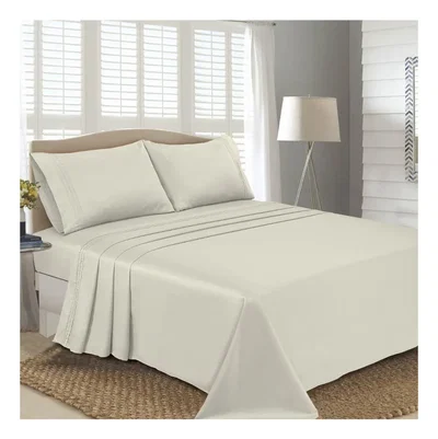 Sábanas Pierre Cardin FULL 400 Hilos 100% Algodón Satten